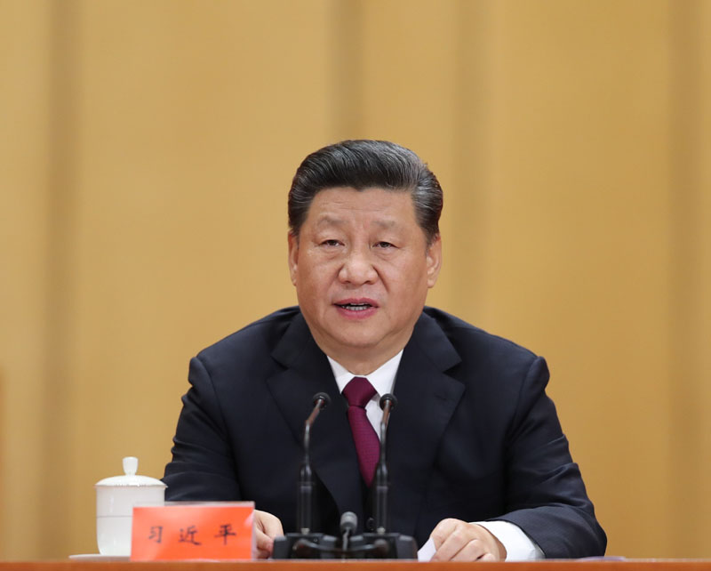 4月30日，紀(jì)念五四運(yùn)動(dòng)100周年大會(huì)在北京人民大會(huì)堂隆重舉行。中共中央總書記、國(guó)家主席、中央軍委主席習(xí)近平在大會(huì)上發(fā)表重要講話。